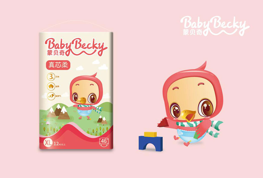 蒙貝奇紙尿褲外包裝 蒙貝奇紙尿褲外包裝