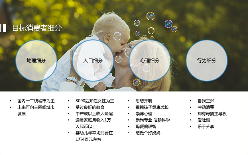 目標(biāo)消費(fèi)者細(xì)分